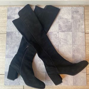 Stuart Weitzman over the knee suede boots